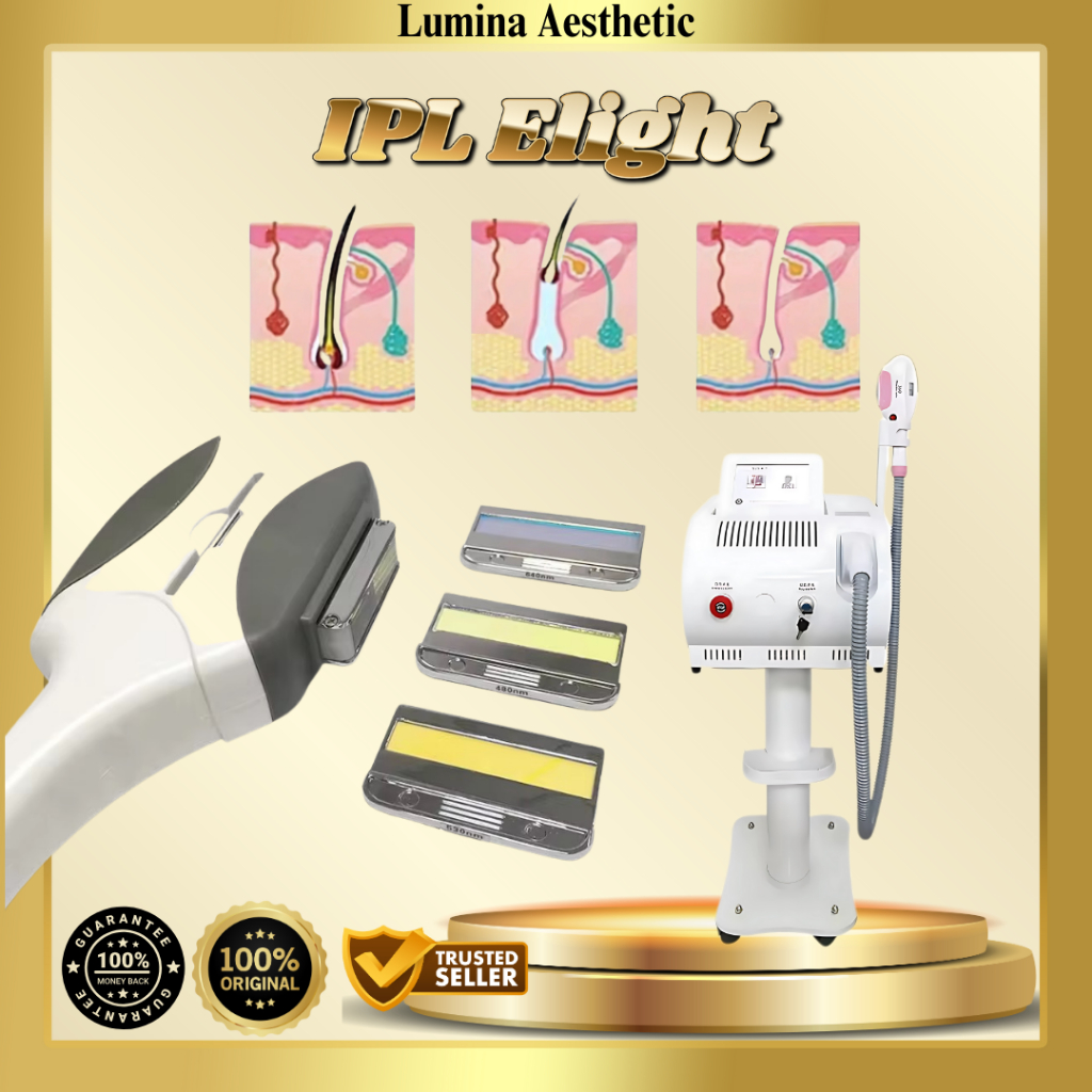IPL OPT E-LIGHT HAIR REMOVAL KECANTIKAN WAJAH PRNGHILANG RAMBUT PERAWATAN WAJAH