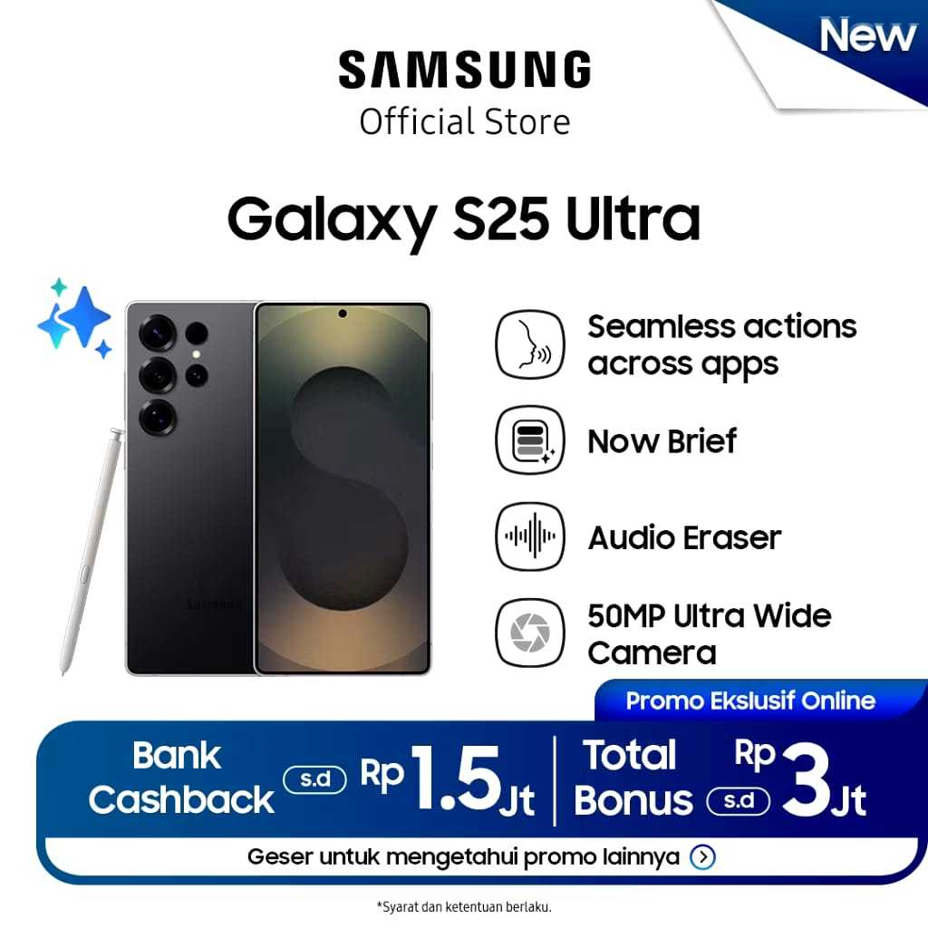 Samsung Galaxy S25 Ultra 12/512GB - Hp AI, Galaxy AI