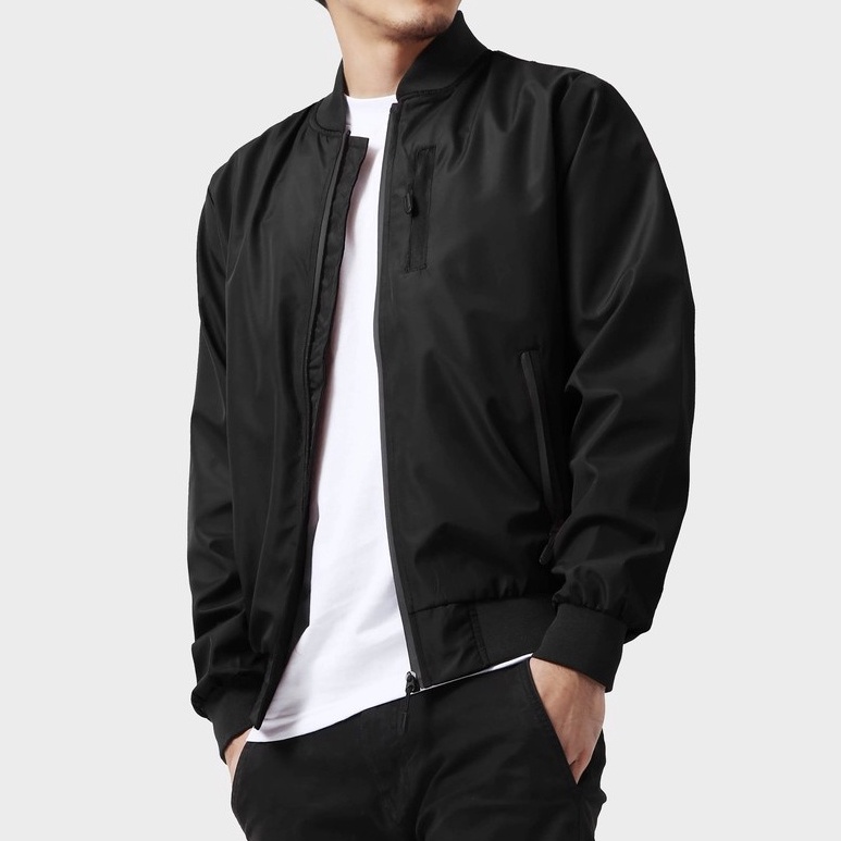 KODE Y74H Jaket Bomber Pria Waterproof  Bomber Jacket  Jaket Bomber  Jaket Pria Bomber Original