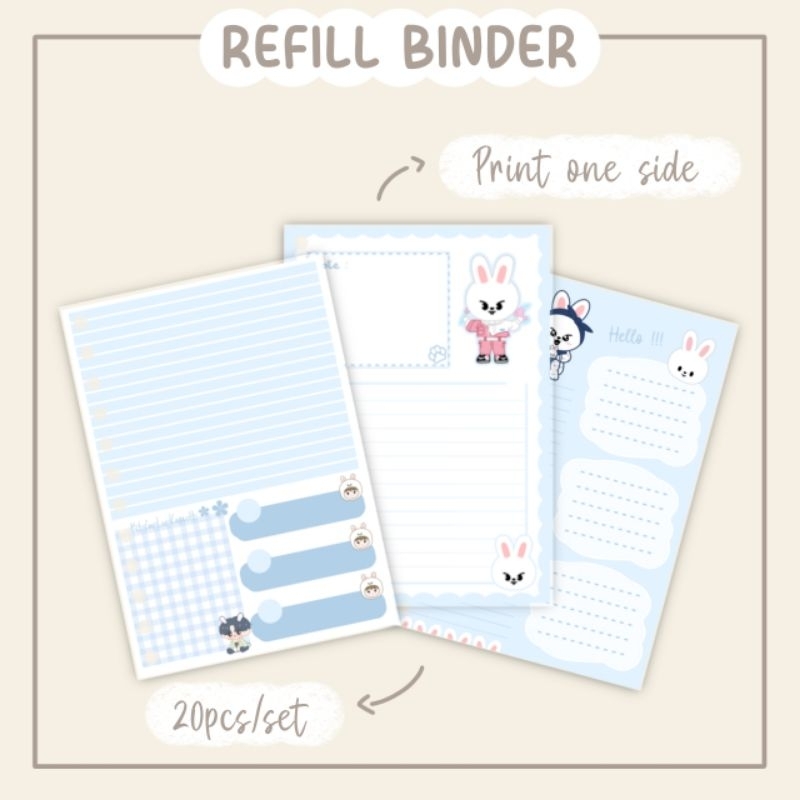 

Refill Binder A5 Stray Kids