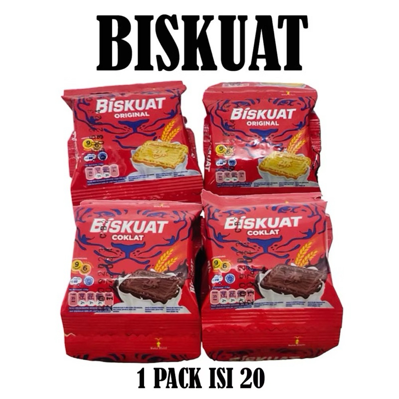 

Biskuat COKELAT ISI 20pcs