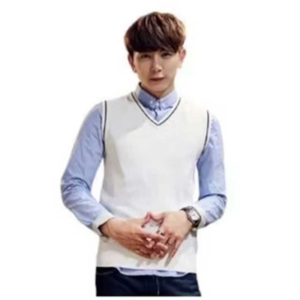 SWEATER PRIA POLOS / ROMPI POLOS RAJUT PRIA BAHAN TEBAL NYAMAN DIPAKAI
