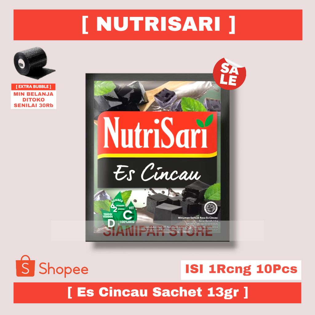 

NUTRISARI INSTANT DRINK ES CINCAU SCT 13g