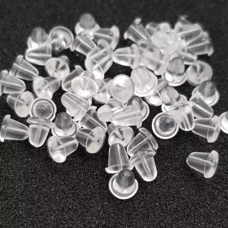 [1 PC] Karet Silikon Penahan Penutup Anting Stopper Earring Earing Rubber Tutup Giwang Pantat Anting