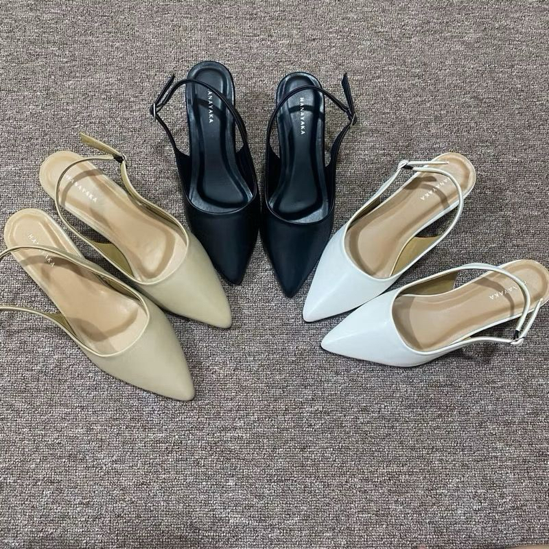 Hanayaka Amber Heels 5cm hak lancip