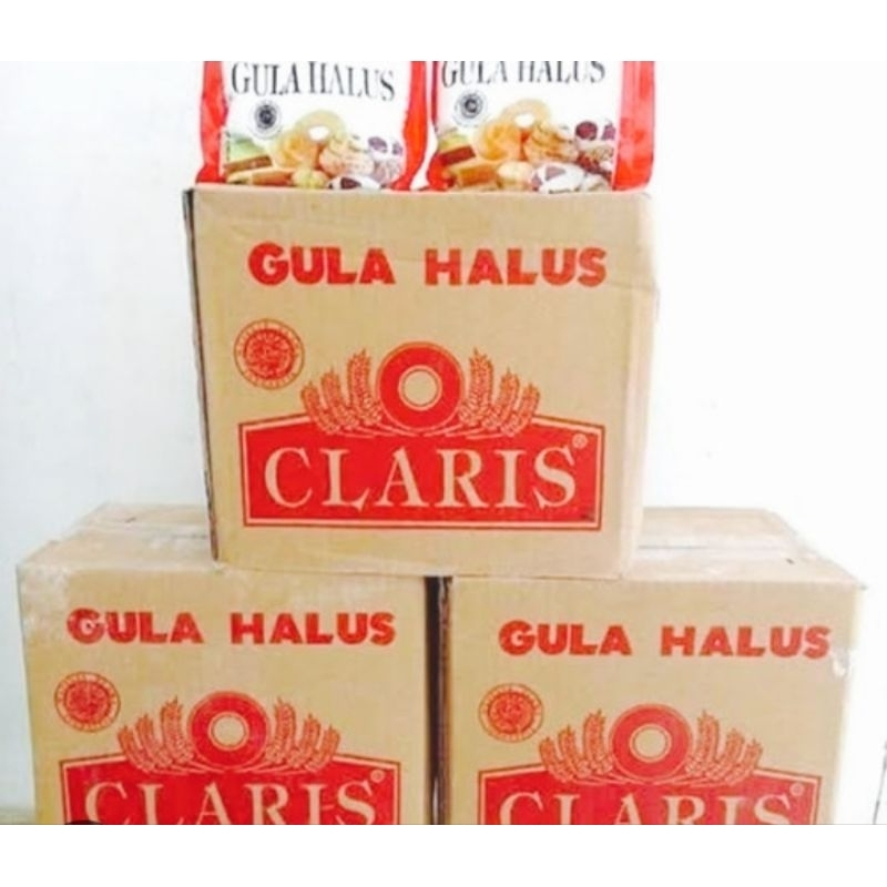 

GULA HALUS CLARIS MERAH 250GR ISI 16PC /DUS