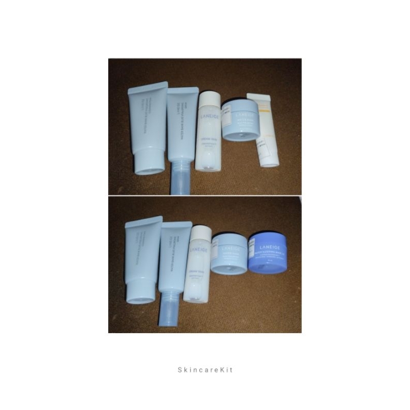 paket skincare laneige kit