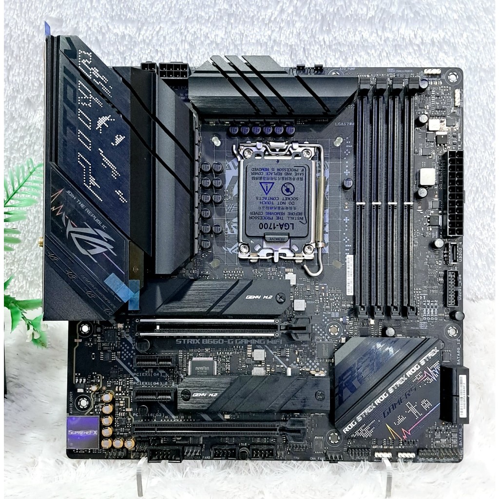 Intel Core i5 13600K + Asus ROG Strix B660G Gaming Wifi DDR5 RGB Garansi Resmi B660M B660