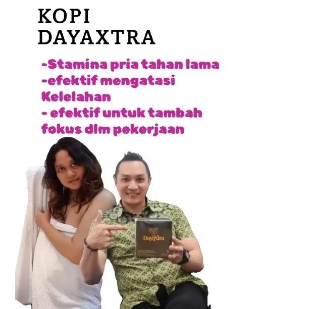 

Kopi DayaXtra 1 box isi 10 sachet premium coffee stamina tahan lama BPOM original