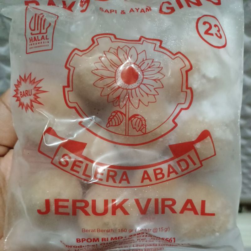 

bakso jeruk viral isi 10