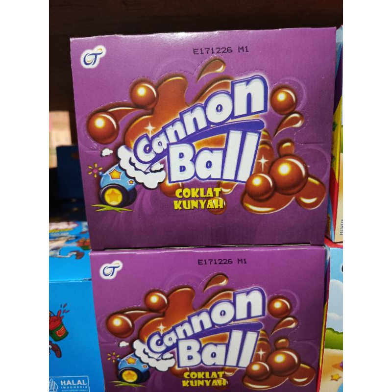 

CANON BALL COKLAT KUNYAH ISI 24 PCS