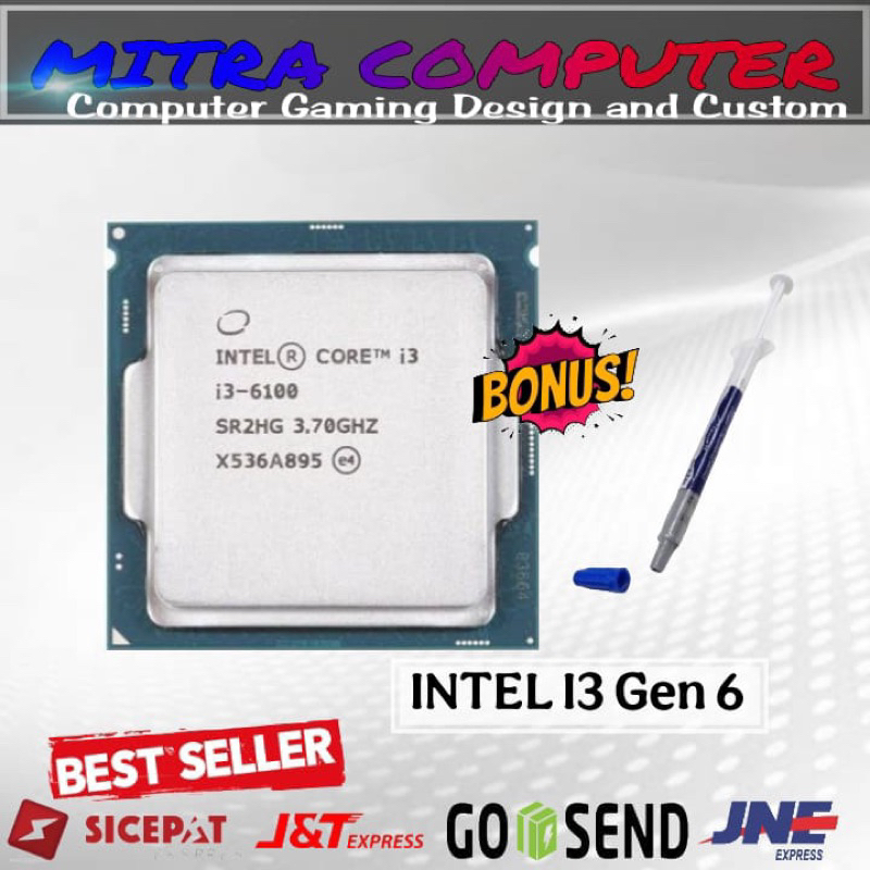 Prosesor Intel® Core™ i3-6100 I3 6100T Tray