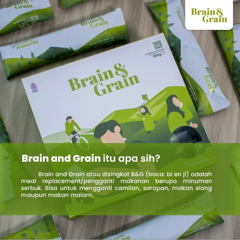 

Brain and Grain Minuman Multigrain Penahan Lapar dari Pistachio yang Bantu Diet Kamu