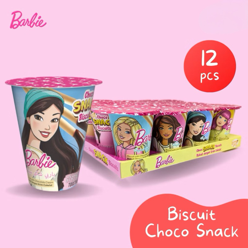 

GROSIR - Medium Barbie Chocolate 12 X 25 Gr Rasa Cokelat Biskuit Stick by Jadoel_Snack