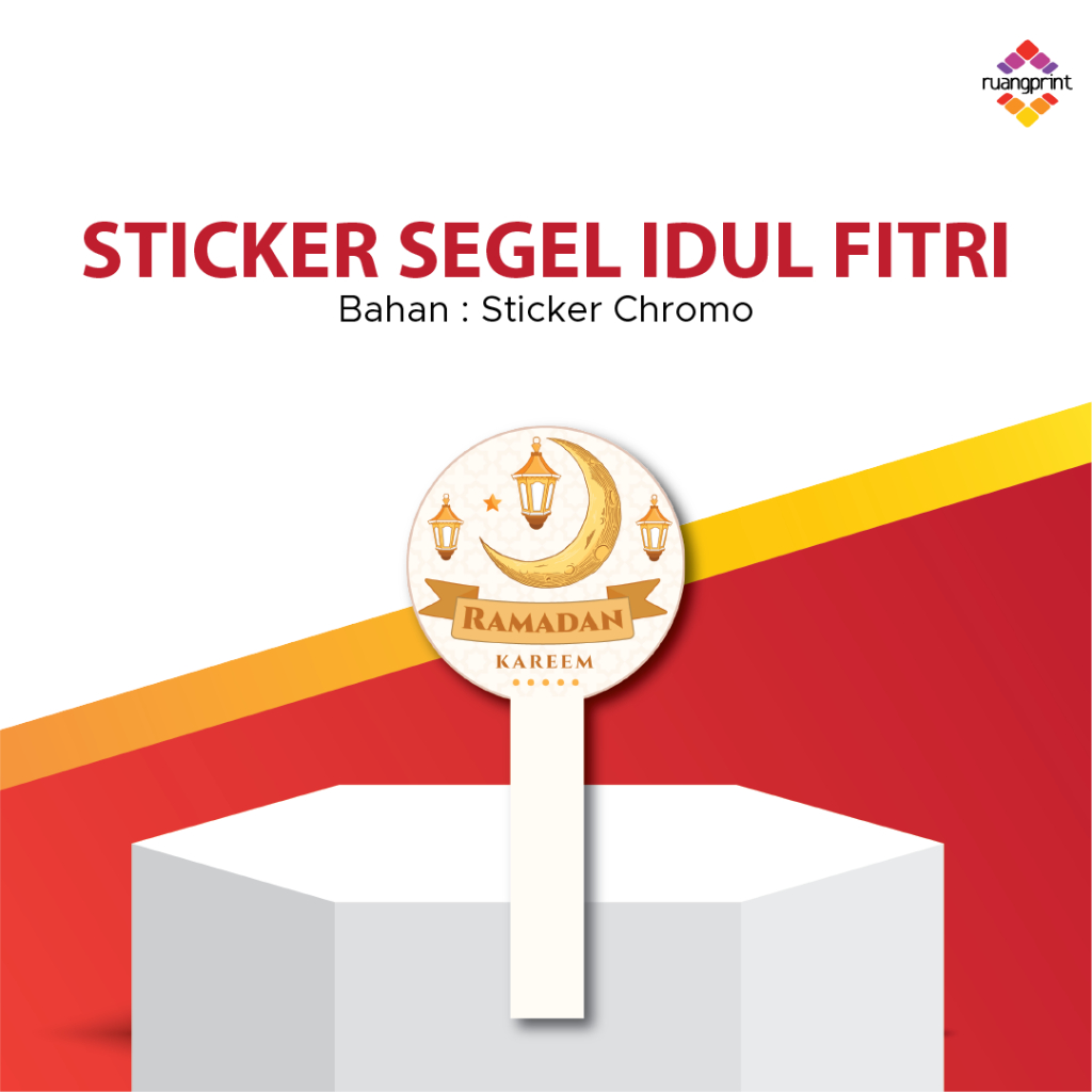 

Stiker segel toples / stiker segel makan / stiker segel kue lebaran/ stiker segel idul fitri