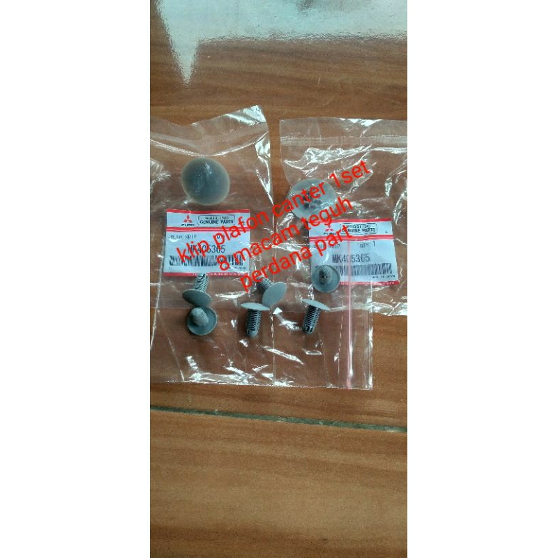 Kancingan plafon mitsubisi canter 1set 8biji original sesui foto yah bosku klip plafon canter ps110 