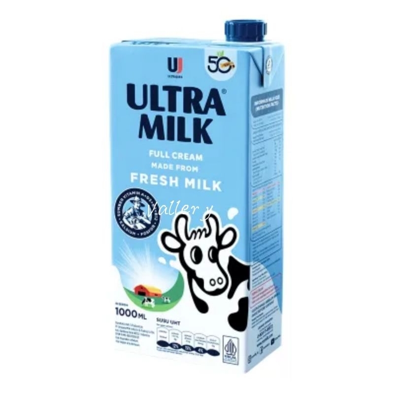 

Ultra Milk Plain UHT 1000 ML 1L