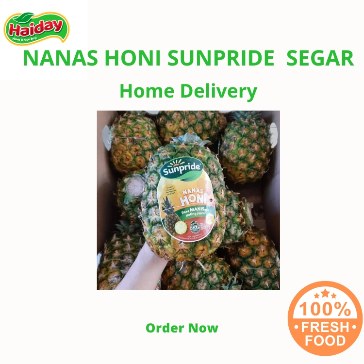 

BUAH NANAS MADU HONI SUNPRIDE SUPER SEGAR 1 PCS