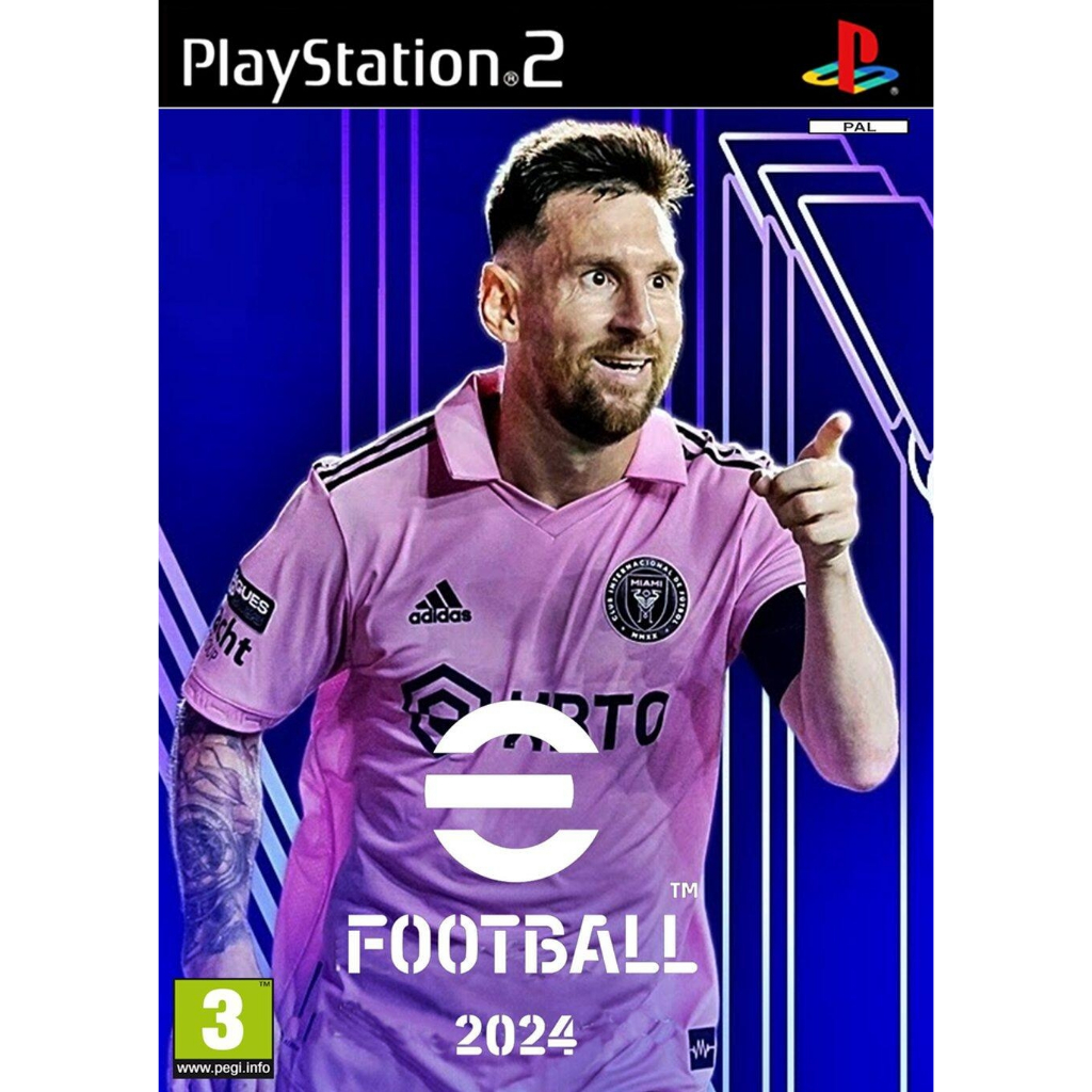 KASET PS2 EFOOTBALL 2024