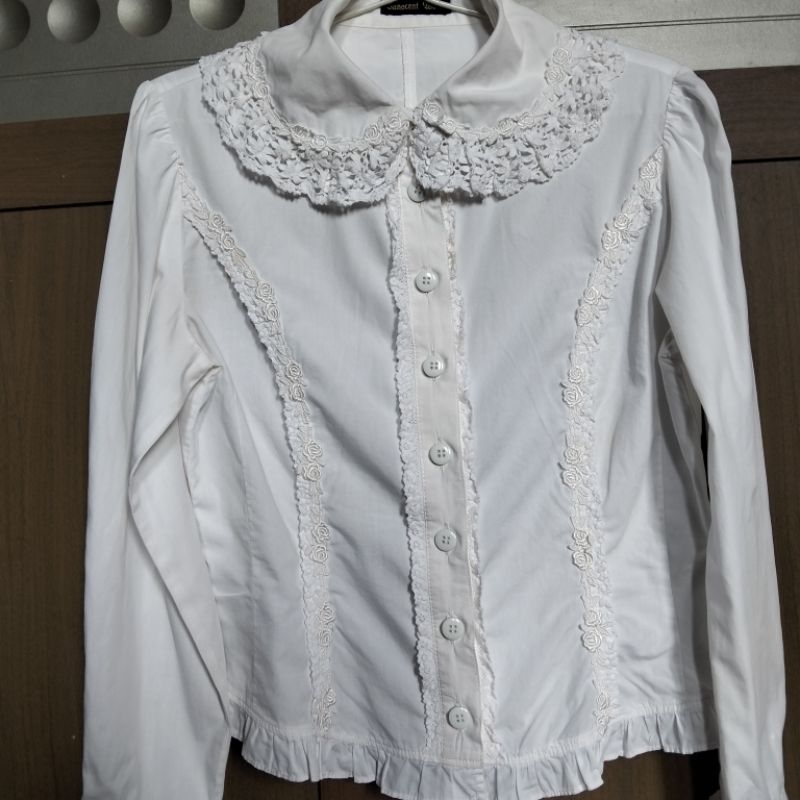 Innocent world ribbon lace blouse