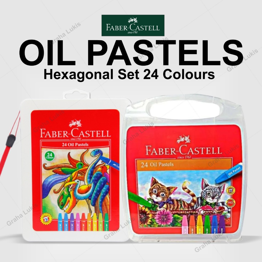 

Faber Castell 24 Oil Pastels Hexagonal