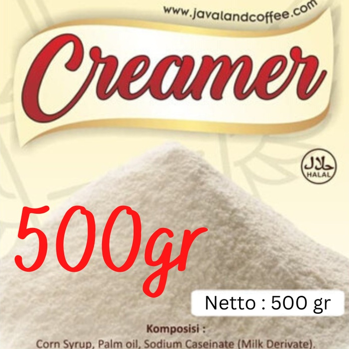 

500gr Creamer Reguler Krimer Bubuk Non-Dairy creamer