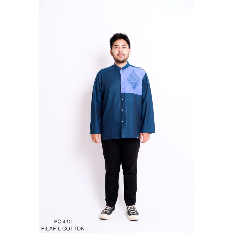 Baju Koko Albatar Lengan Panjang - PO 410