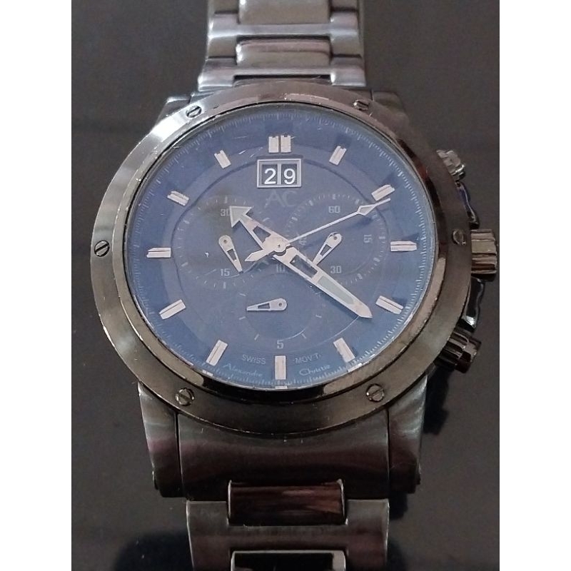 ALEXANDRE CHRISTIE 6190 MC Jam Tangan Pria chrono second 1316