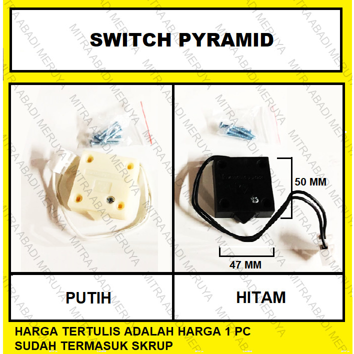 Switch Pyramid Saklar Piramid Saklar Pintu Geser Pintu Sliding Door