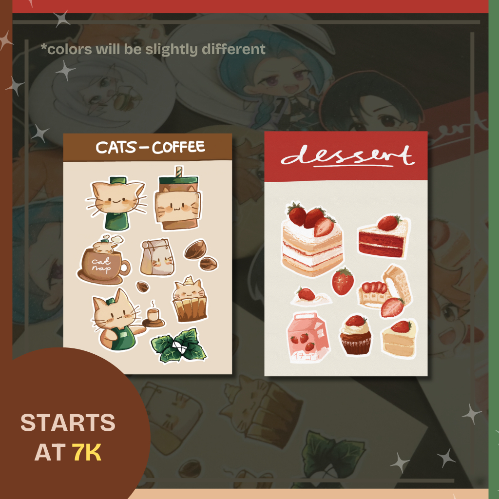 

STICKERS Kisscut — Mixed variants