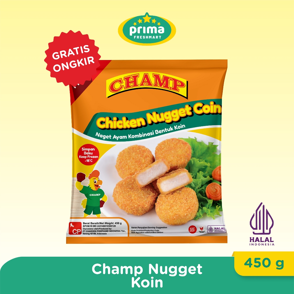 

Champ Nugget Koin Kombinasi 450 Gr