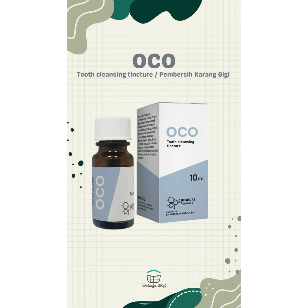 Belanja Gigi OCO Pelunak Stain Karang Gigi