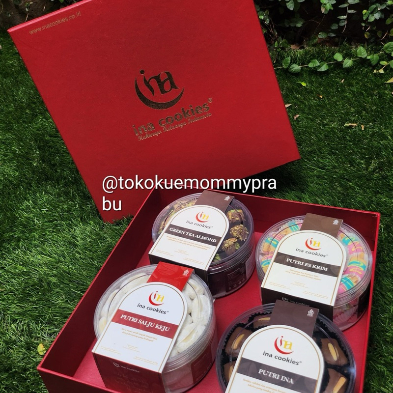 

Ina cookies hampers box isi 4 regulare