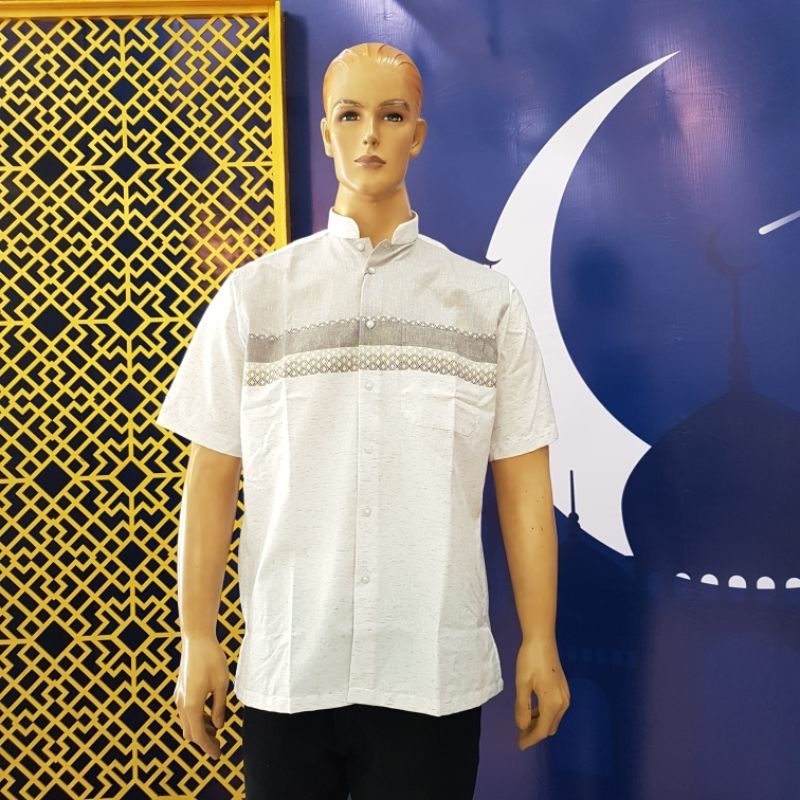 KEMEJA KOKO ALISAN PRIA | CASUAL SLIM FIT