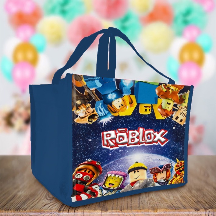 

Tas Souvenir Ultah Gambar ROBLOX 02 Goodie Bag Cute Anak