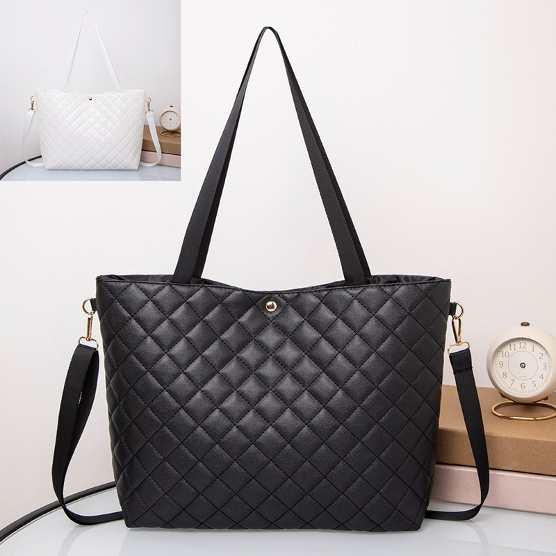 Tas mewah ringan, kasual, tas bahu wanita  berkapasitas besar, Tote bag korea