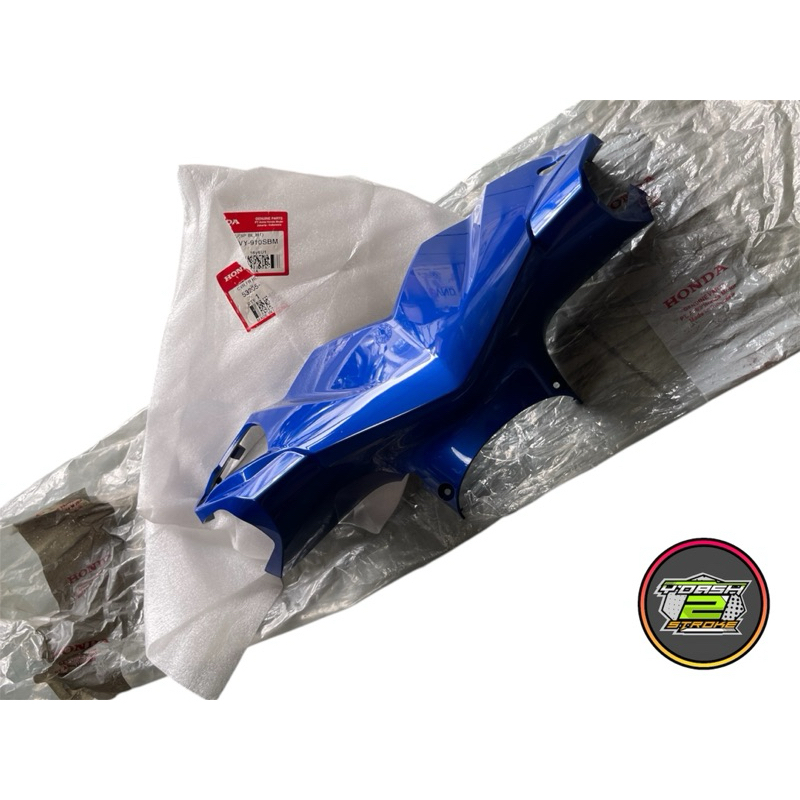 Batok Cover Depan Beat Karbu Lama Biru Tua SBM Original AHM