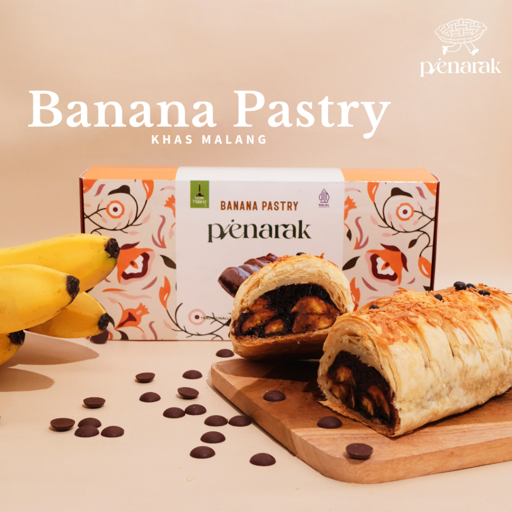 

Pienarak Banana Pastry Strudel Pisang