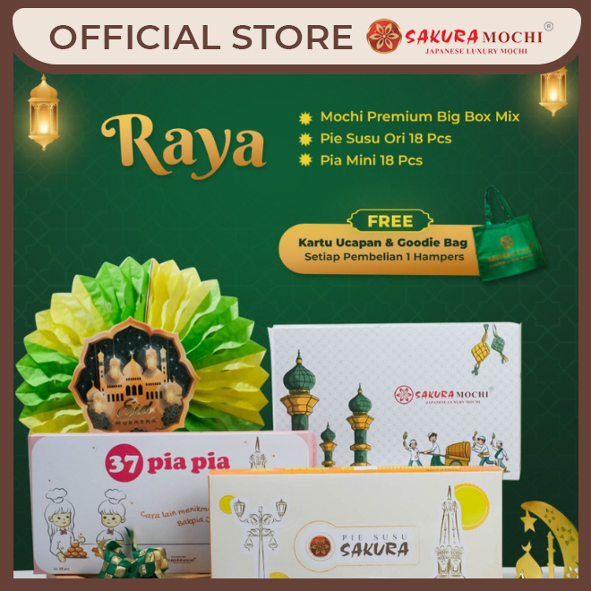 

SAKURA MOCHI HAMPERS LEBARAN | RAYA