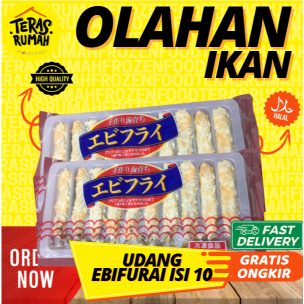 

EBI FURAI UDANG GORENG ISI 10