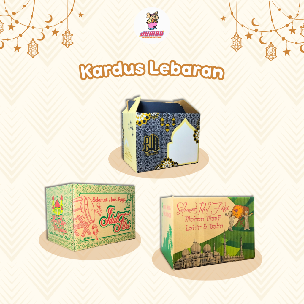 

Ramadhan Series Kardus Hampers Lebaran Jumbo Accessories