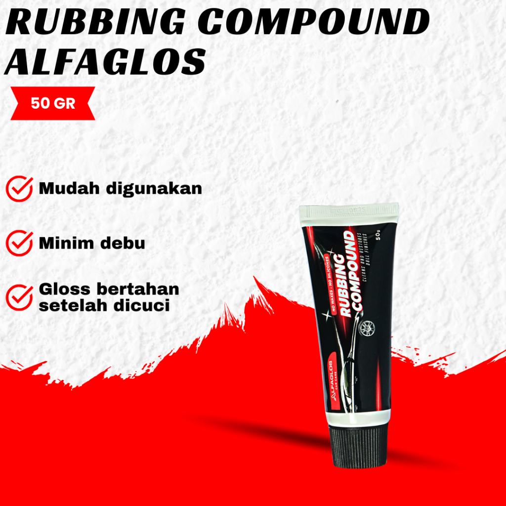 PENGHILANG BARET ATAU LECET MOBIL - RUBBING COMPOUND ALF - KUMPON POLES  - SCRATCH REMOVER