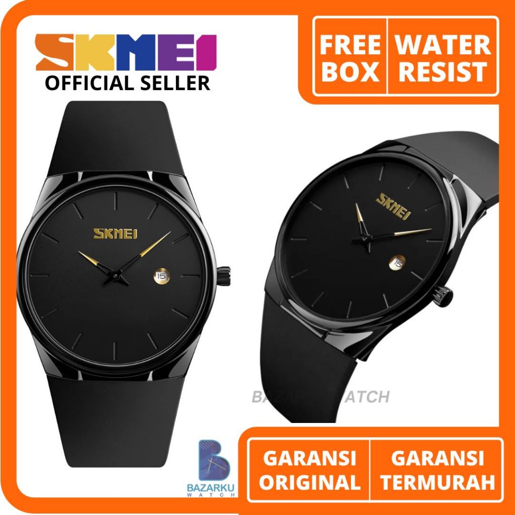Jam Tangan Pria Skmei 1509 Jam Skmei Jam Tangan Skmei Jam Tangan Karet Pria Jam Tangan Cowok Jam Tan