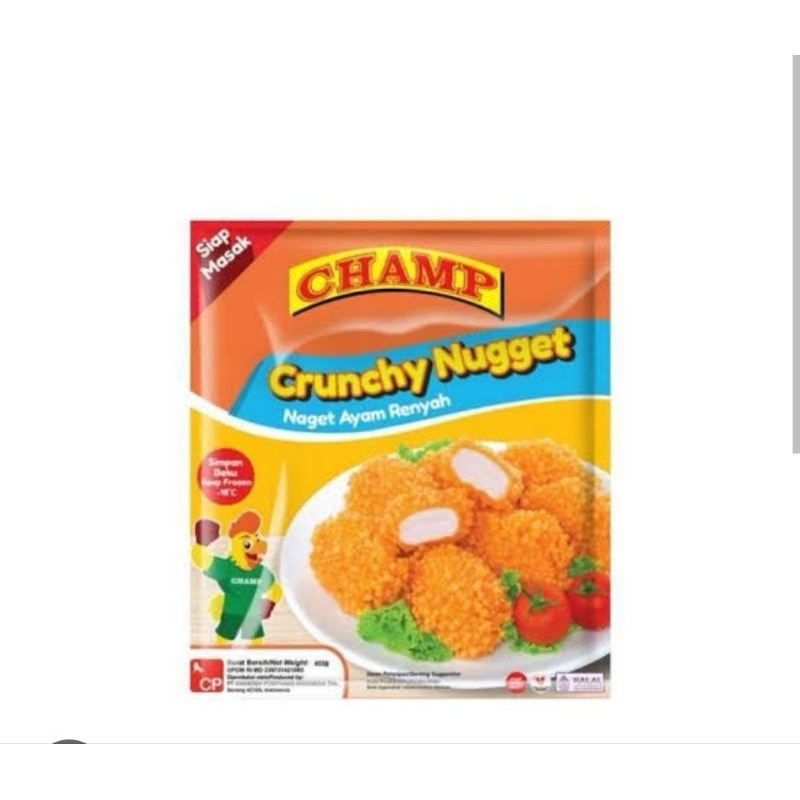 

Champ nugget crunchy 450gr