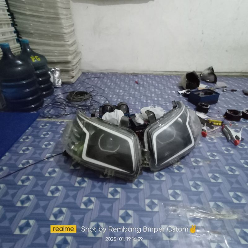 lazy lampu depan granmax/alis lampu granmax