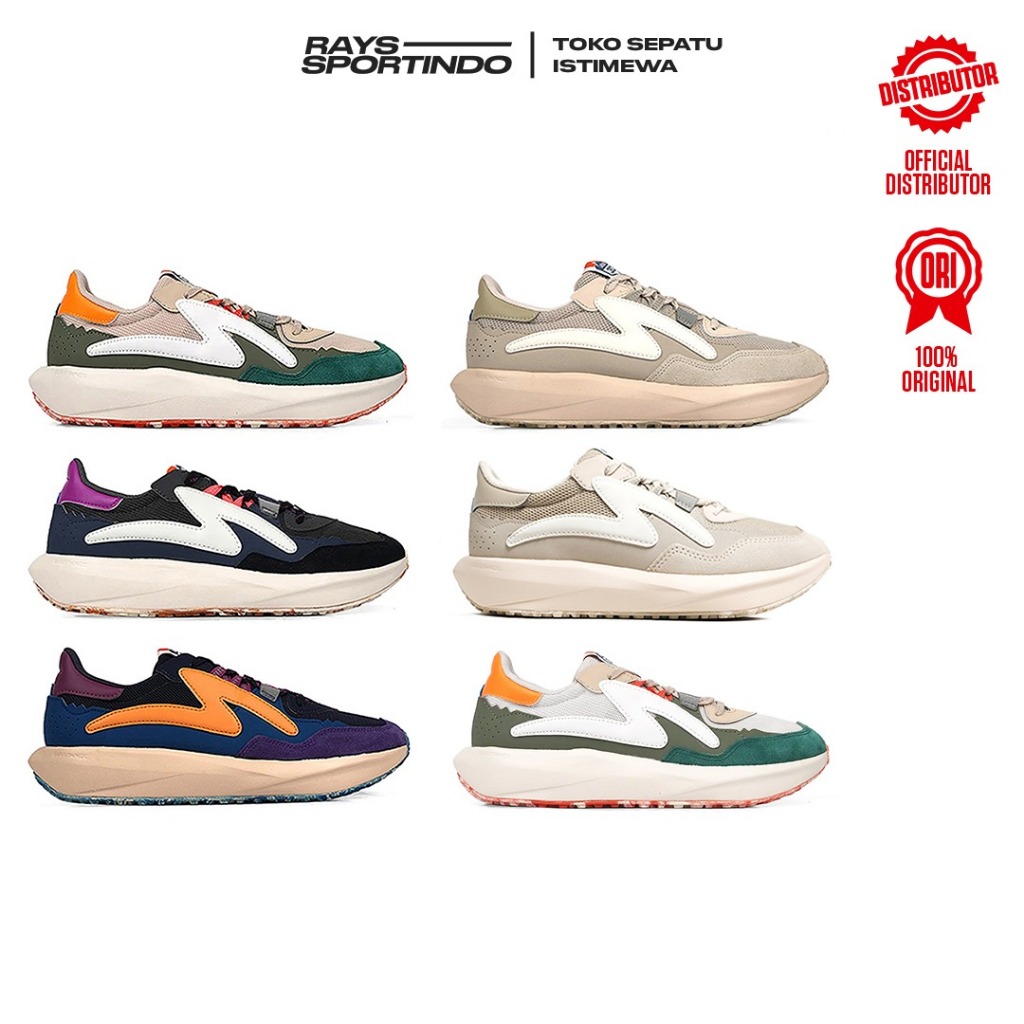 SEPATU SNEAKERS SPECS 303 EARTHOVER ORIGINAL