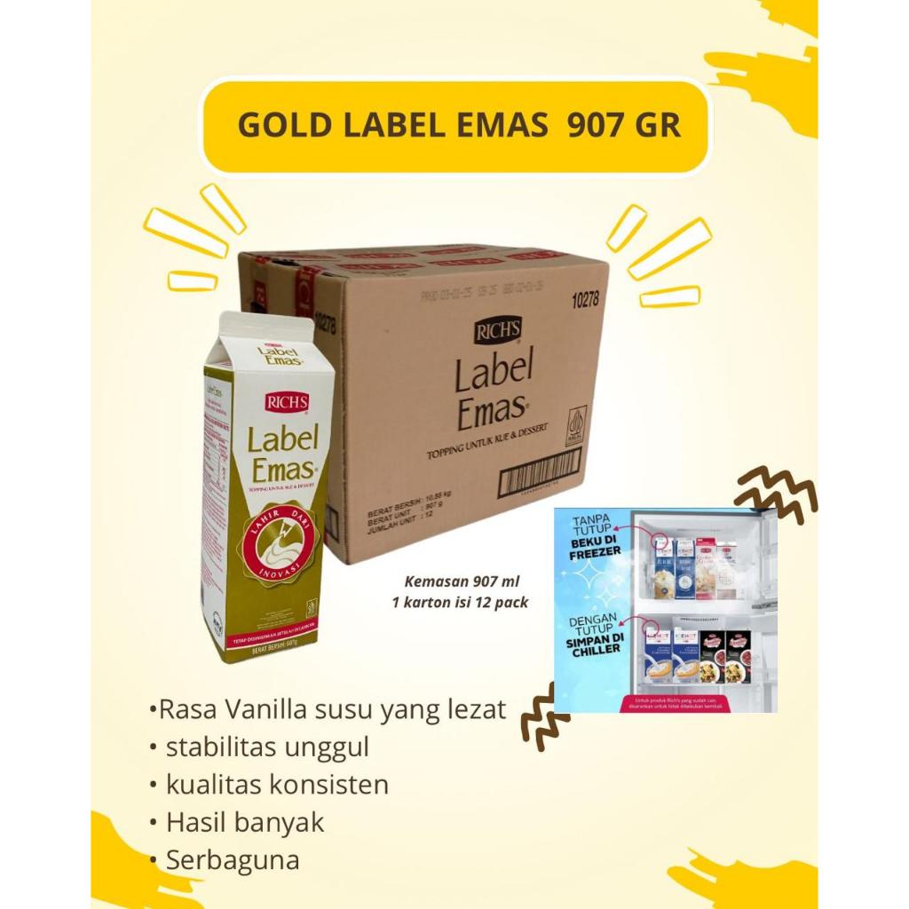 

Gold Label 907gr (whipping cream)