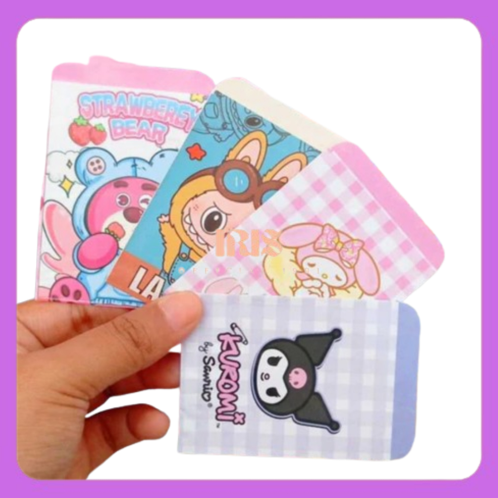 

{IRIS} Amplop Lebaran Mini 10pcs Karakter Labubu Snack Kecil 1 Pack / Amplop Lebaran