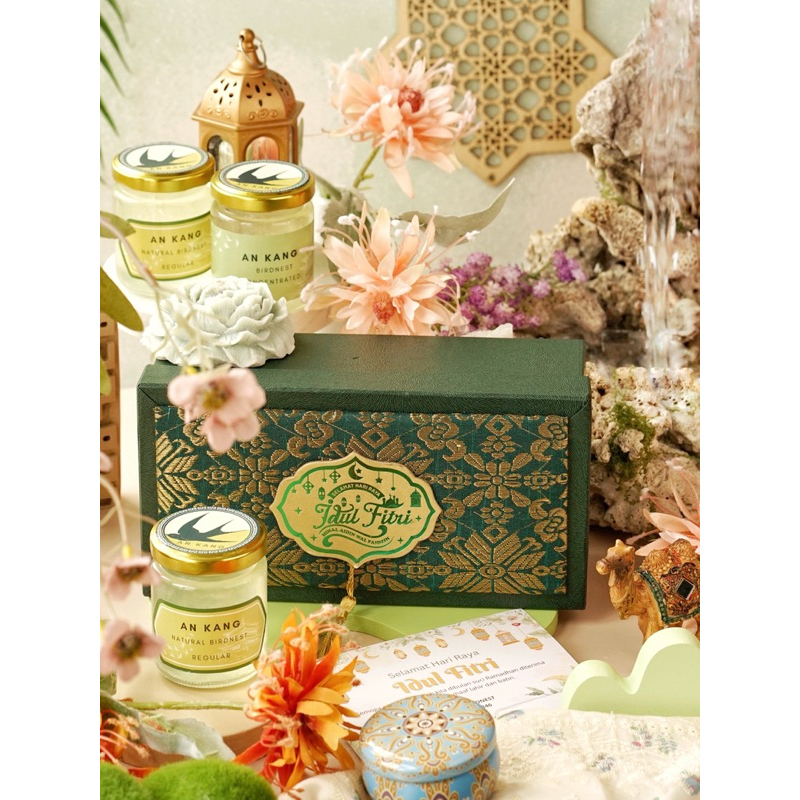 

HAMPERS Lebaran idul fitri minuman walet isi 3/6/8