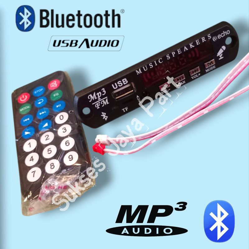 Kit Mp3 Bluetooth Modulator usb + Remote